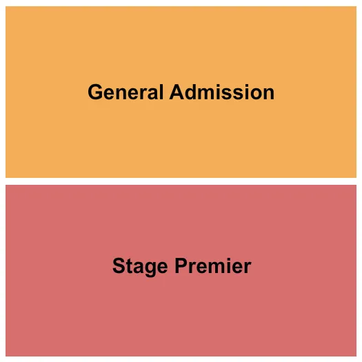CITY WINERY NEW YORK CITY STAGE PREMIER GA Seating Map Seating Chart