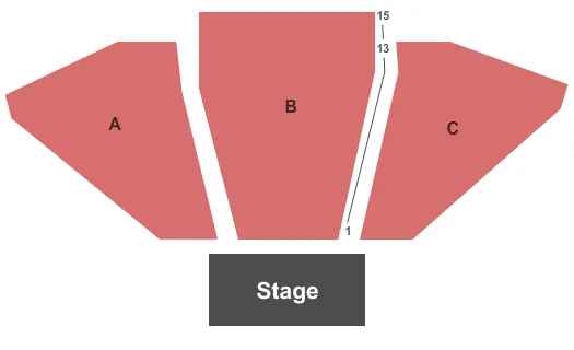 CLARK COUNTY FAIRGROUNDS RIDGEFIELD END STAGE Seating Map Seating Chart