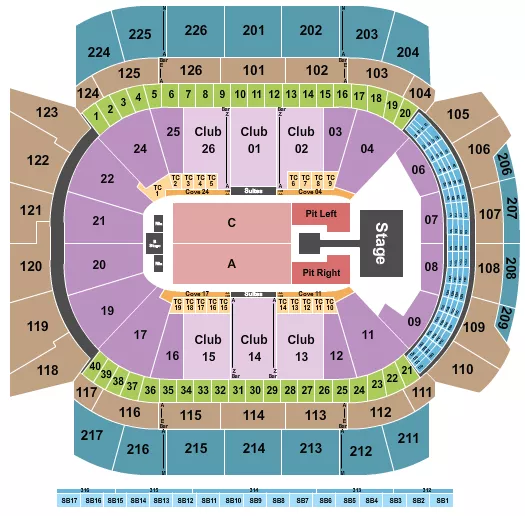 SOMBR Seating Map Seating Chart