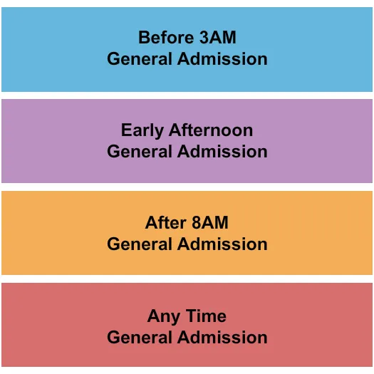 MULTIPLE GA Seating Map Seating Chart