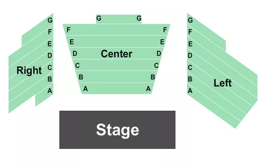 ENDSTAGE Seating Map Seating Chart