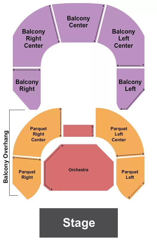 ENDSTAGE 2 Seating Map Seating Chart