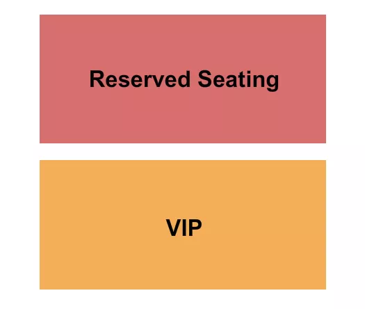 RESERVED VIP Seating Map Seating Chart