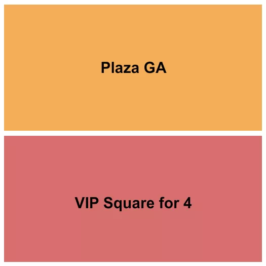 PLAZA VIP SQUARE Seating Map Seating Chart