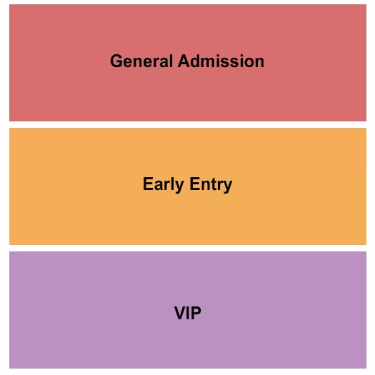 CORNERSTONE CHURCH MD GA EARLY ENTRY VIP Seating Map Seating Chart