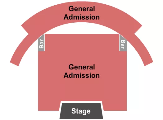 ENDSTAGE GA Seating Map Seating Chart