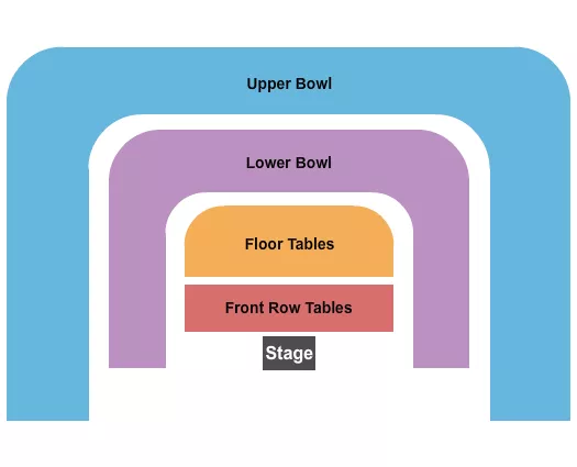 BINGO LOCO Seating Map Seating Chart