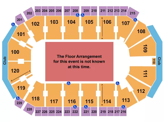 GENERIC FLOOR Seating Map Seating Chart