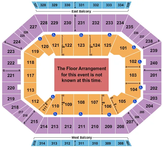 GENERIC FLOOR Seating Map Seating Chart