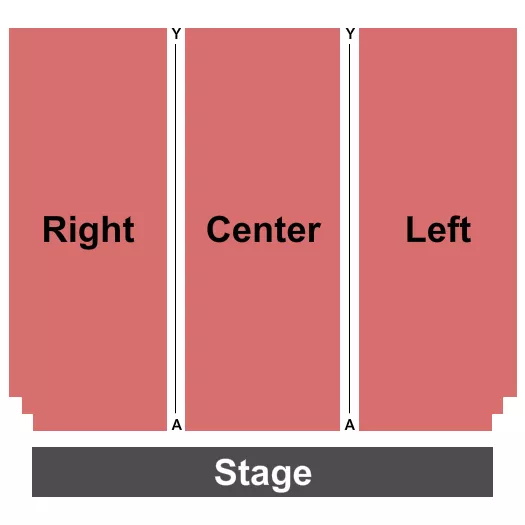 ENDSTAGE Seating Map Seating Chart