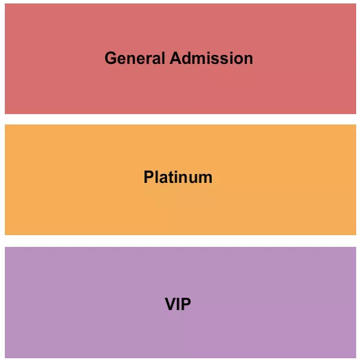 GA VIP PLATINUM Seating Map Seating Chart