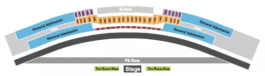 SUPERCROSS 2 Seating Map Seating Chart