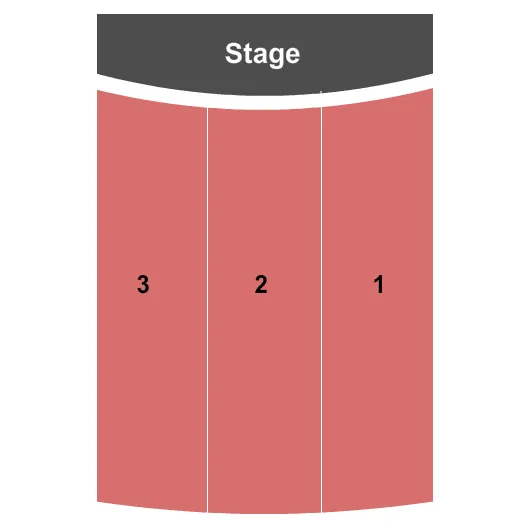 END STAGE Seating Map Seating Chart