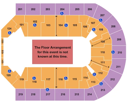 GENERIC FLOOR Seating Map Seating Chart