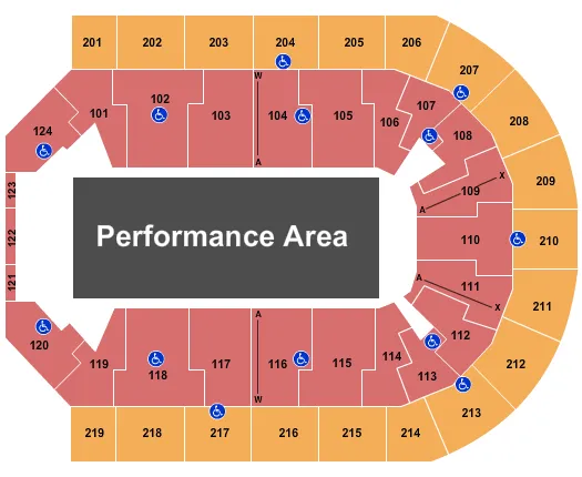 PBR Seating Map Seating Chart
