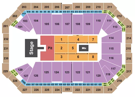 ELLA LANGLEY 2 Seating Map Seating Chart