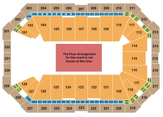 GENERIC FLOOR Seating Map Seating Chart