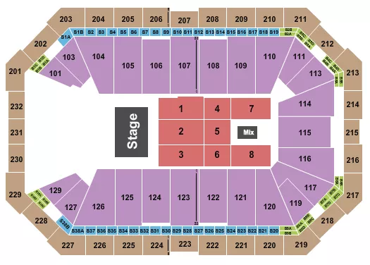 INTOCABLE Seating Map Seating Chart
