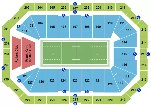 LACROSSE Seating Map Seating Chart