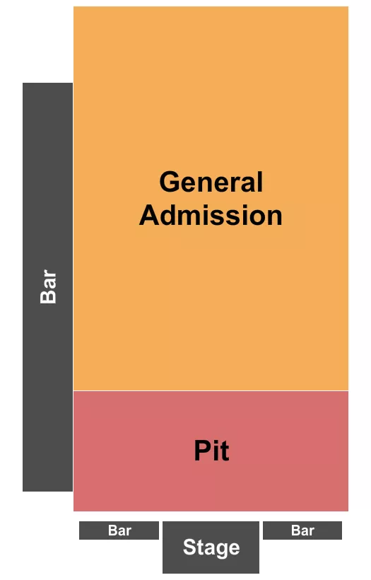 PIT GA Seating Map Seating Chart