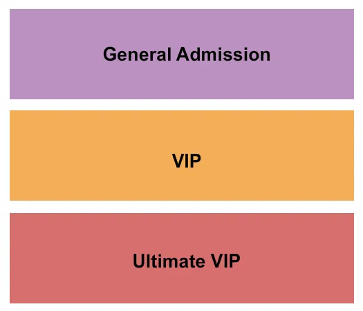 GA AND ULTIMATE VIP Seating Map Seating Chart