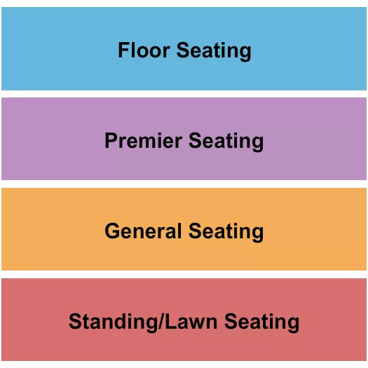 ENDSTAGE Seating Map Seating Chart