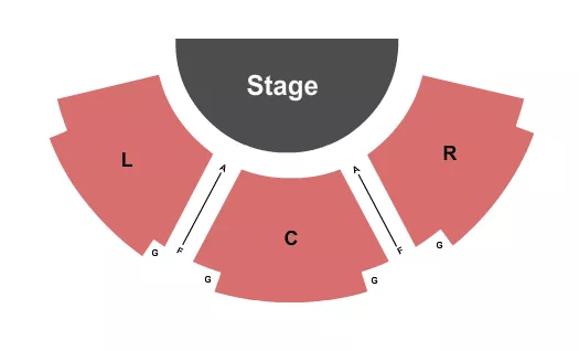 END STAGE Seating Map Seating Chart