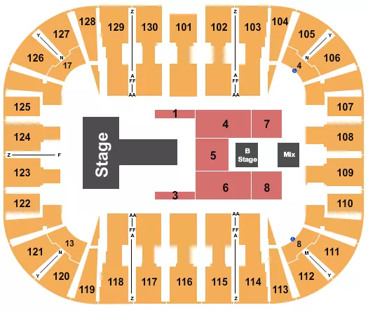 BADSHAH Seating Map Seating Chart