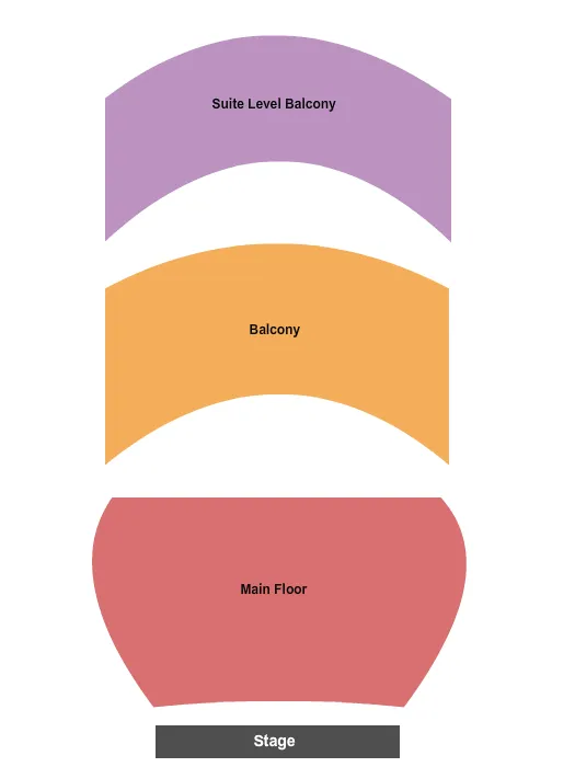 ENDSTAGE Seating Map Seating Chart
