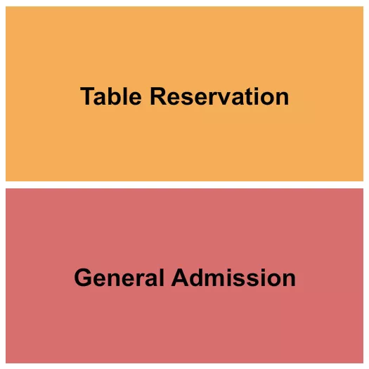 GA TABLE Seating Map Seating Chart
