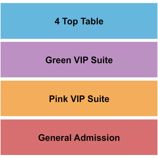 GA VIPS TABLE Seating Map Seating Chart