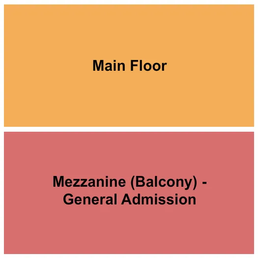 MF MEZZ Seating Map Seating Chart