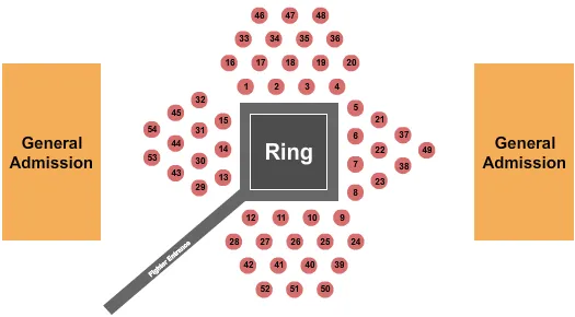 ECL8 Seating Map Seating Chart