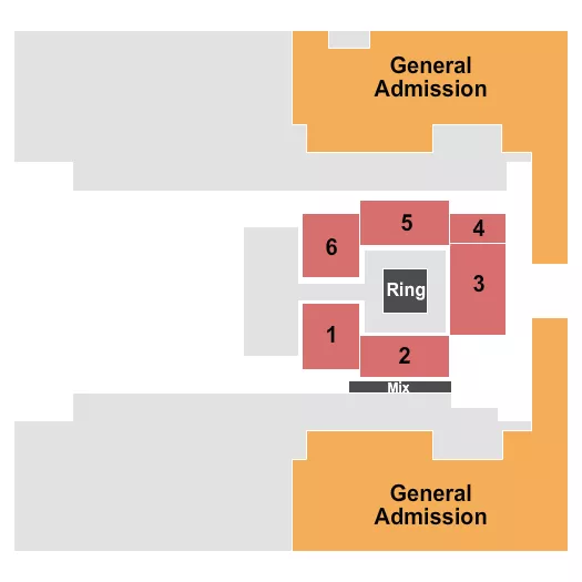 WRESTLING GA Seating Map Seating Chart
