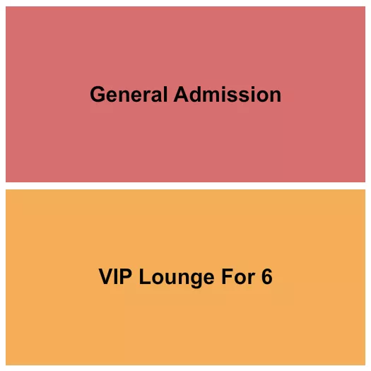 GA LOUNGE Seating Map Seating Chart