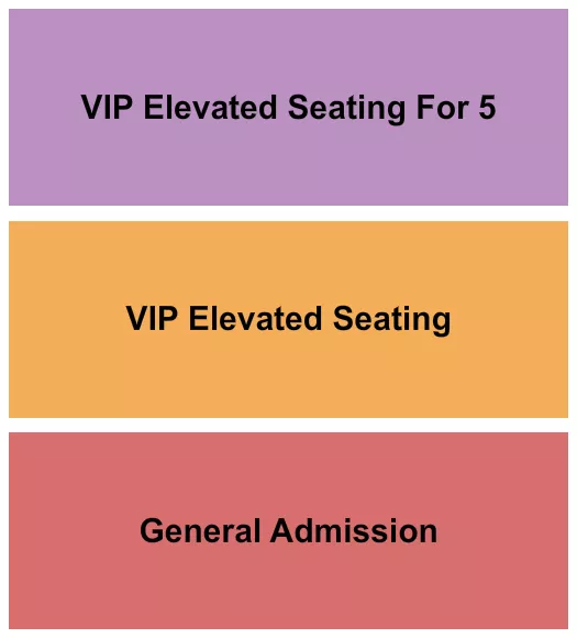 GA VIP ELEVATED 1 5 Seating Map Seating Chart
