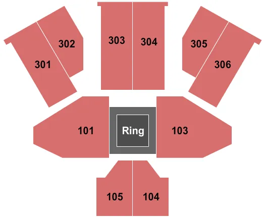 MMA 2 Seating Map Seating Chart