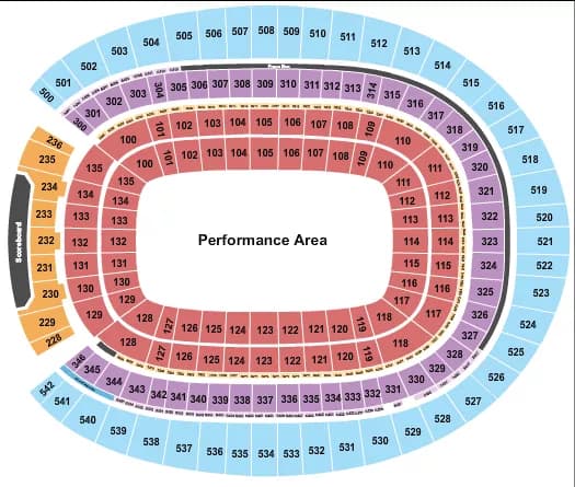 OPEN FLOOR Seating Map Seating Chart