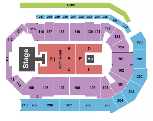 JORDAN DAVIS Seating Map Seating Chart