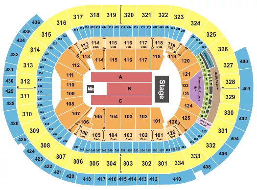 1975 Seating Map Seating Chart