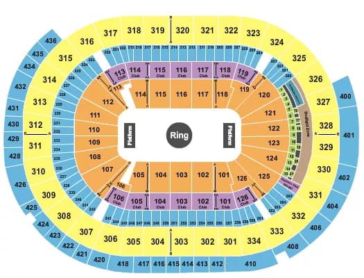 CIRCUS Seating Map Seating Chart