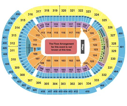GENERIC FLOOR Seating Map Seating Chart