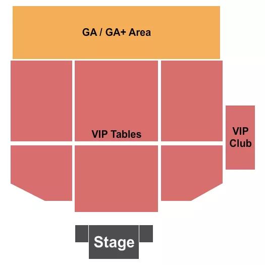 FESTIVAL Seating Map Seating Chart