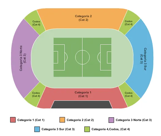 SOCCER Seating Map Seating Chart