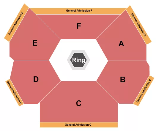 MMA2 Seating Map Seating Chart