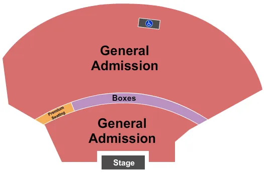 KEMBA LIVE ENDSTAGE 2 Seating Map Seating Chart