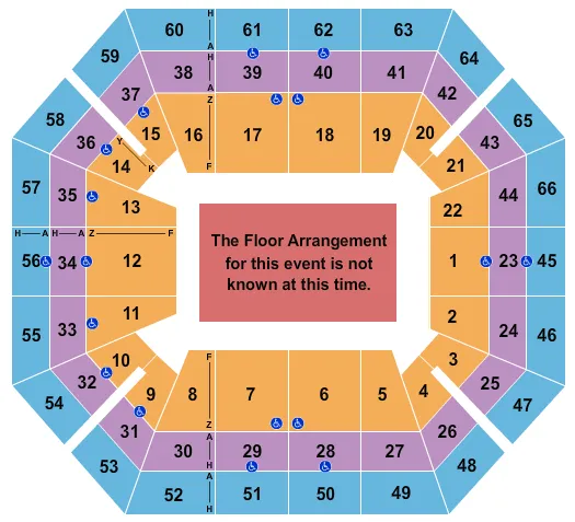 GENERIC FLOOR Seating Map Seating Chart