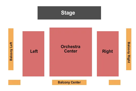 ENDSTAGE Seating Map Seating Chart