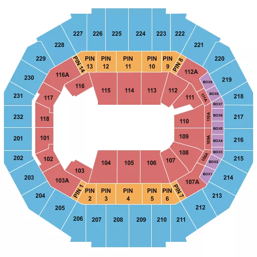 OPEN FLOOR Seating Map Seating Chart