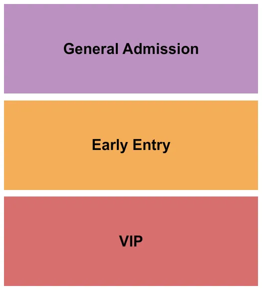 FIRST CHRISTIAN CHURCH CANTON VIP EARLY ENTRY GA Seating Map Seating Chart